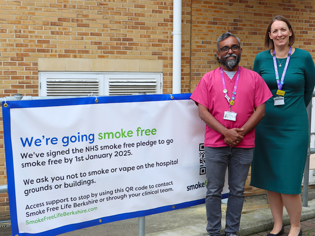 Rolling out stop smoking support to all inpatients at the Trust