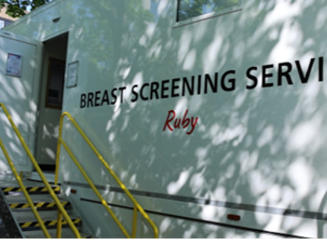 New mobile breast screening unit on the road across Berkshire