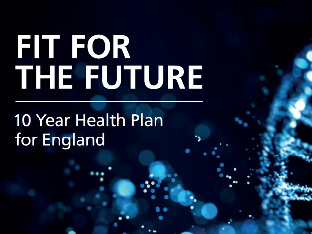 Government launches 10 Year Health Plan for England